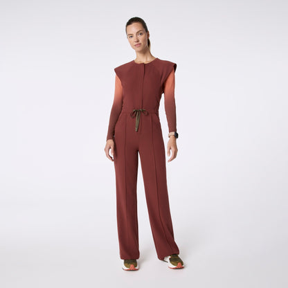 Layton Crewneck Wide Leg ScrubJumpsuit™