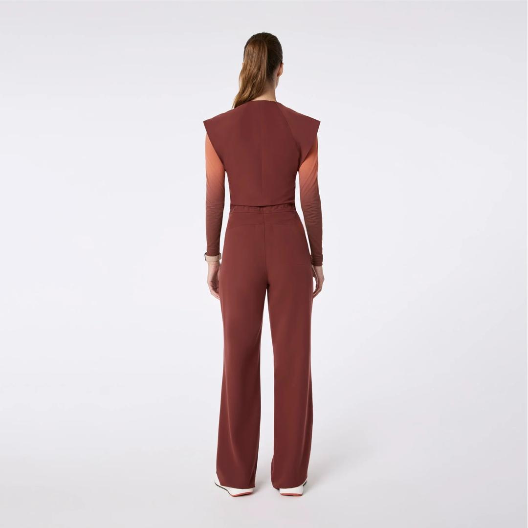 Layton Crewneck Wide Leg ScrubJumpsuit™